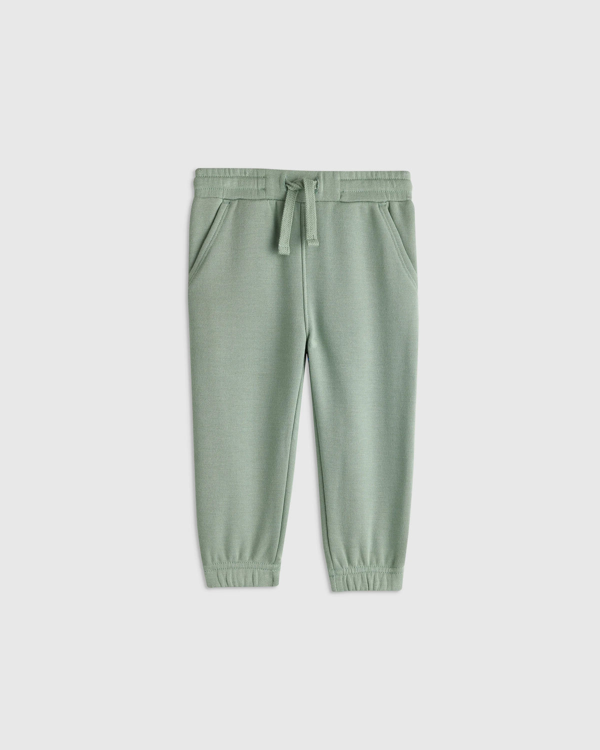 SuperSoft Fleece Joggers - 0-3M / Soft Sage