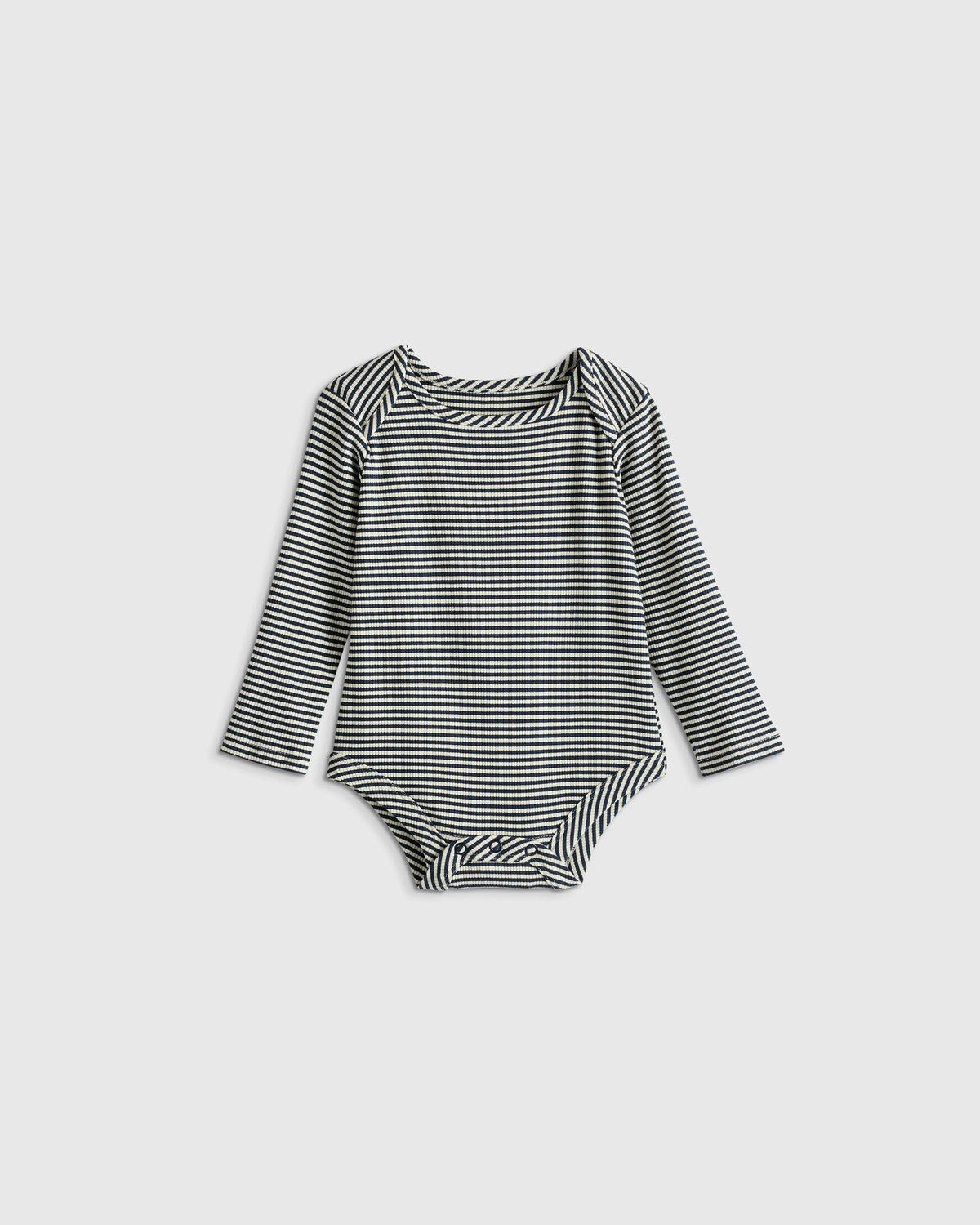 Softest Rib Long Sleeve Bodysuit - 0-3M / Violet Mist