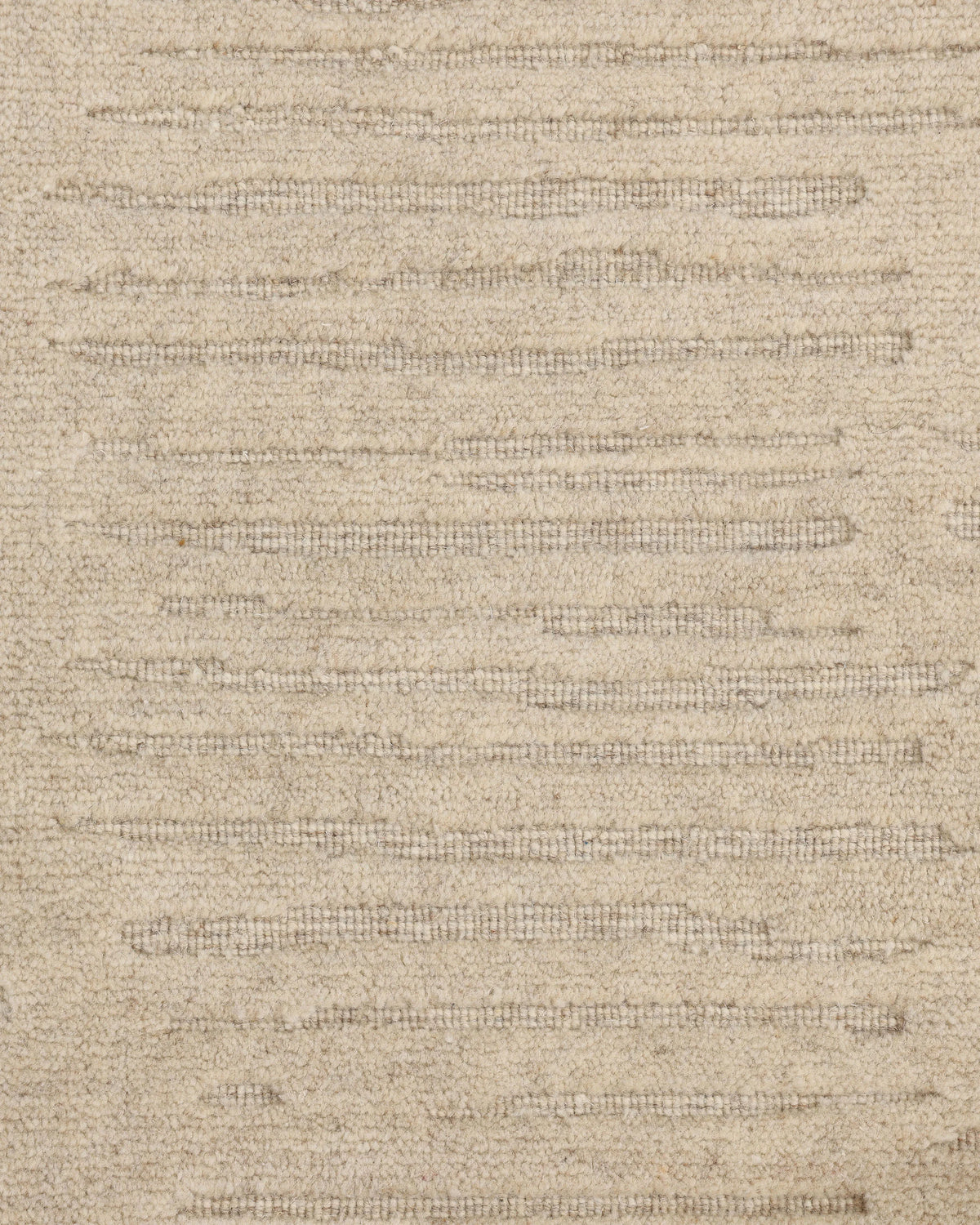 Cobble Hand-Loomed Wool Rug - 5' x 8' / Beige