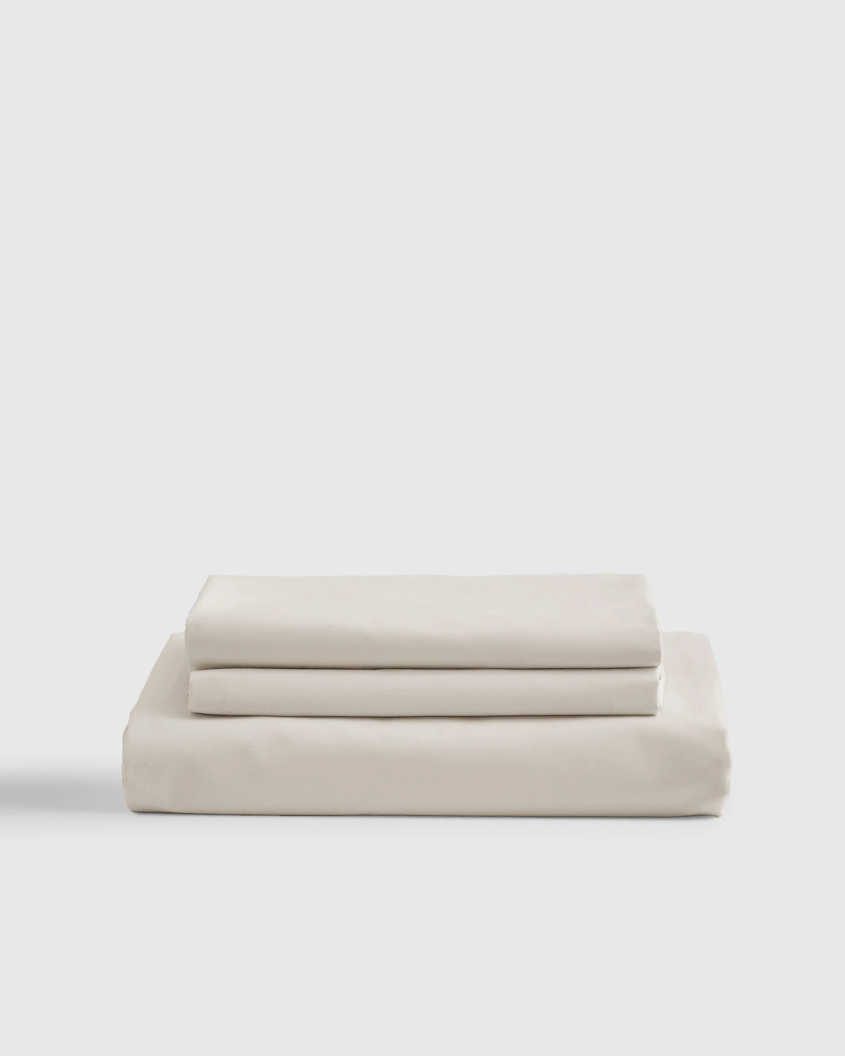 Organic Crisp Percale Fitted Sheet Set - Twin / Espresso
