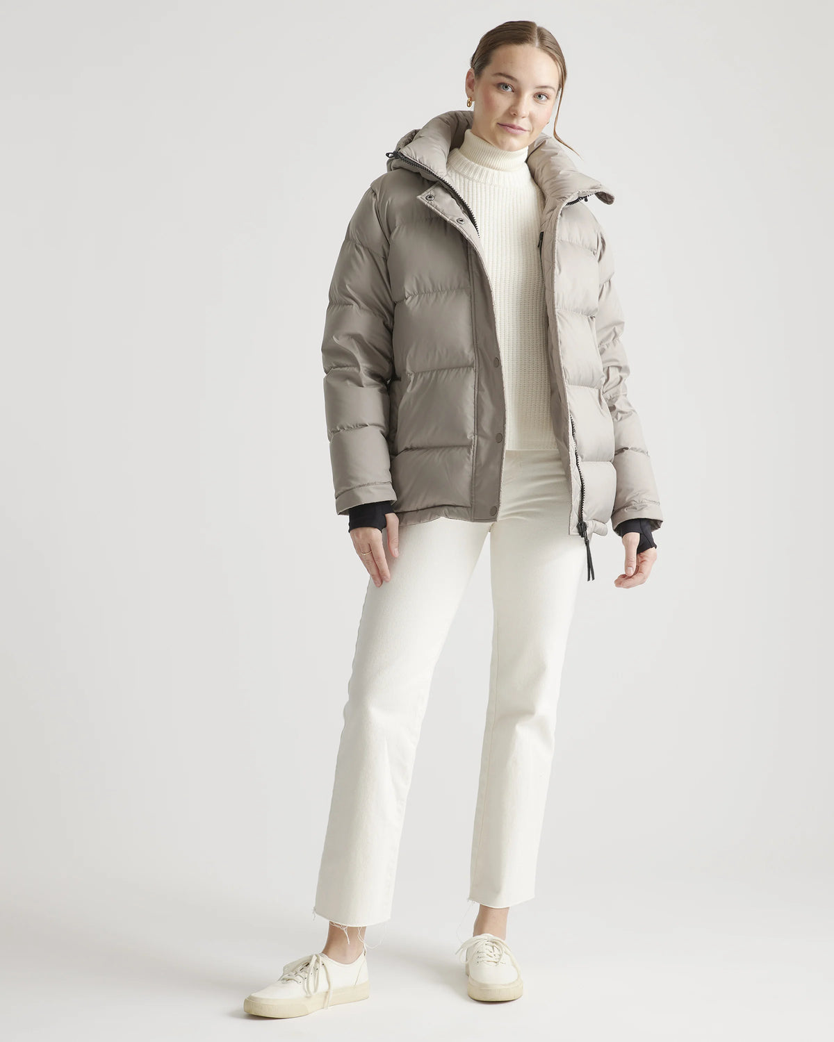 Responsible Down Puffer Jacket - XS / Sea Spray Green