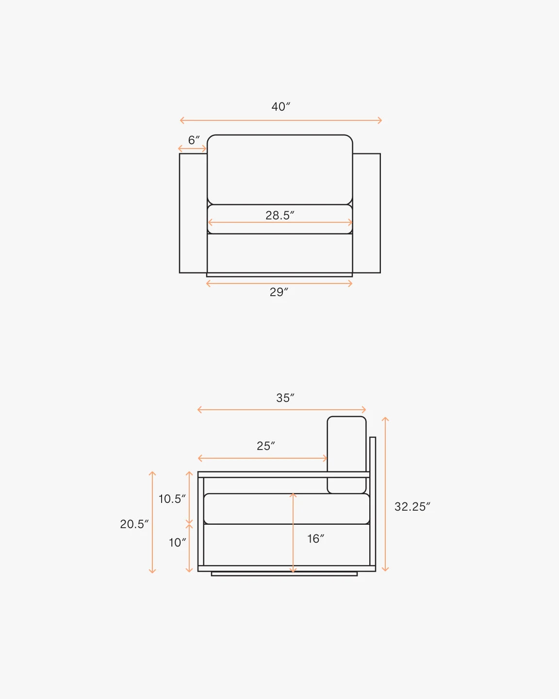 Solid Teak Outdoor Swivel Lounge Chair - One Size / Natural Teak/Canvas