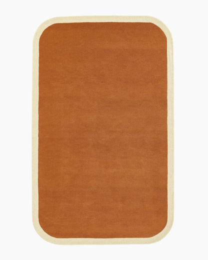 Colorful Curves Hand-Tufted Rug - 3'6" x 5'6" / Pink