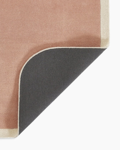 Colorful Curves Hand-Tufted Rug - 3'6" x 5'6" / Pink