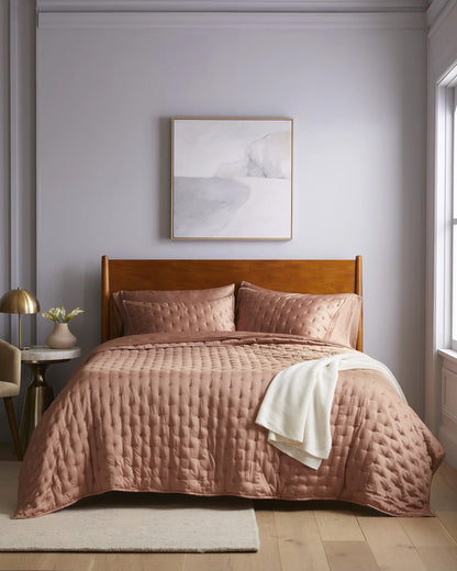 Bamboo Dream Quilt Set - Twin / Sage