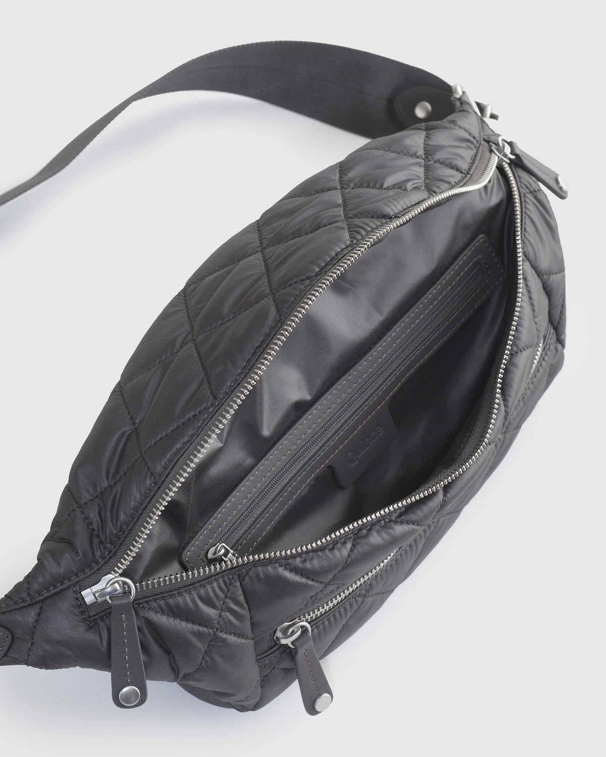Transit Quilted Sling Bag - One Size / Black