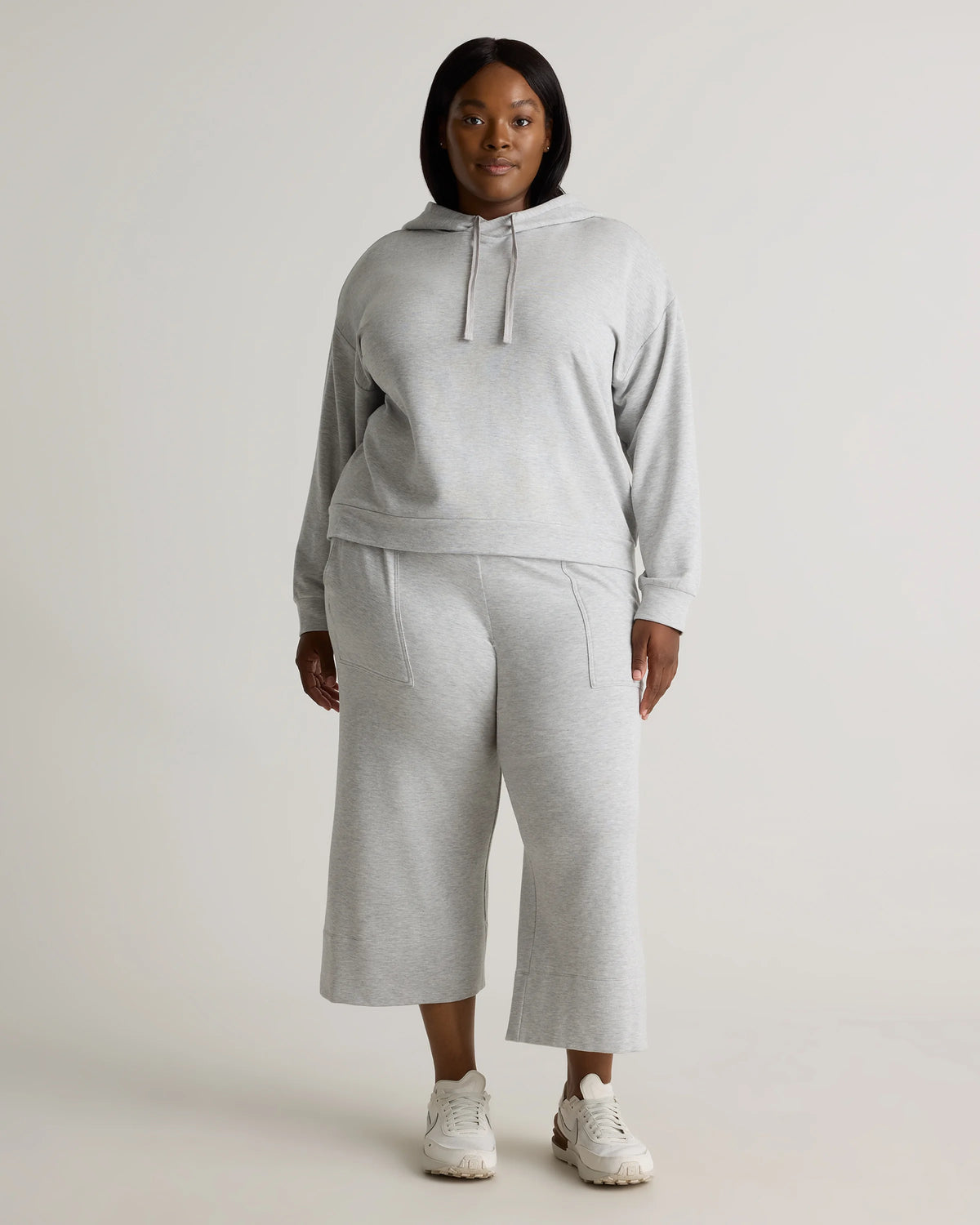 SuperSoft Fleece Pullover Hoodie - 1X / Dried Fig