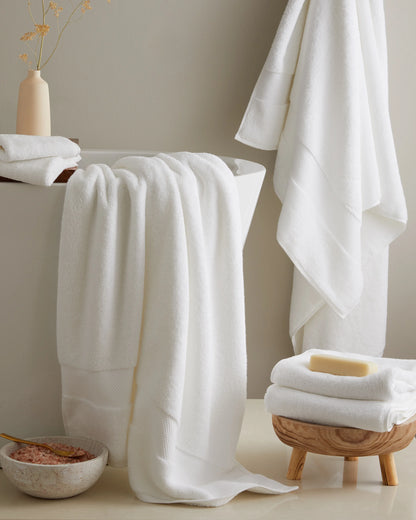 Turkish Ultra Plush Bath Towel Bundle - One Size / Mineral