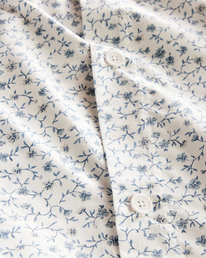 Organic Crisp Percale Deluxe Bedding Bundle - Twin / White