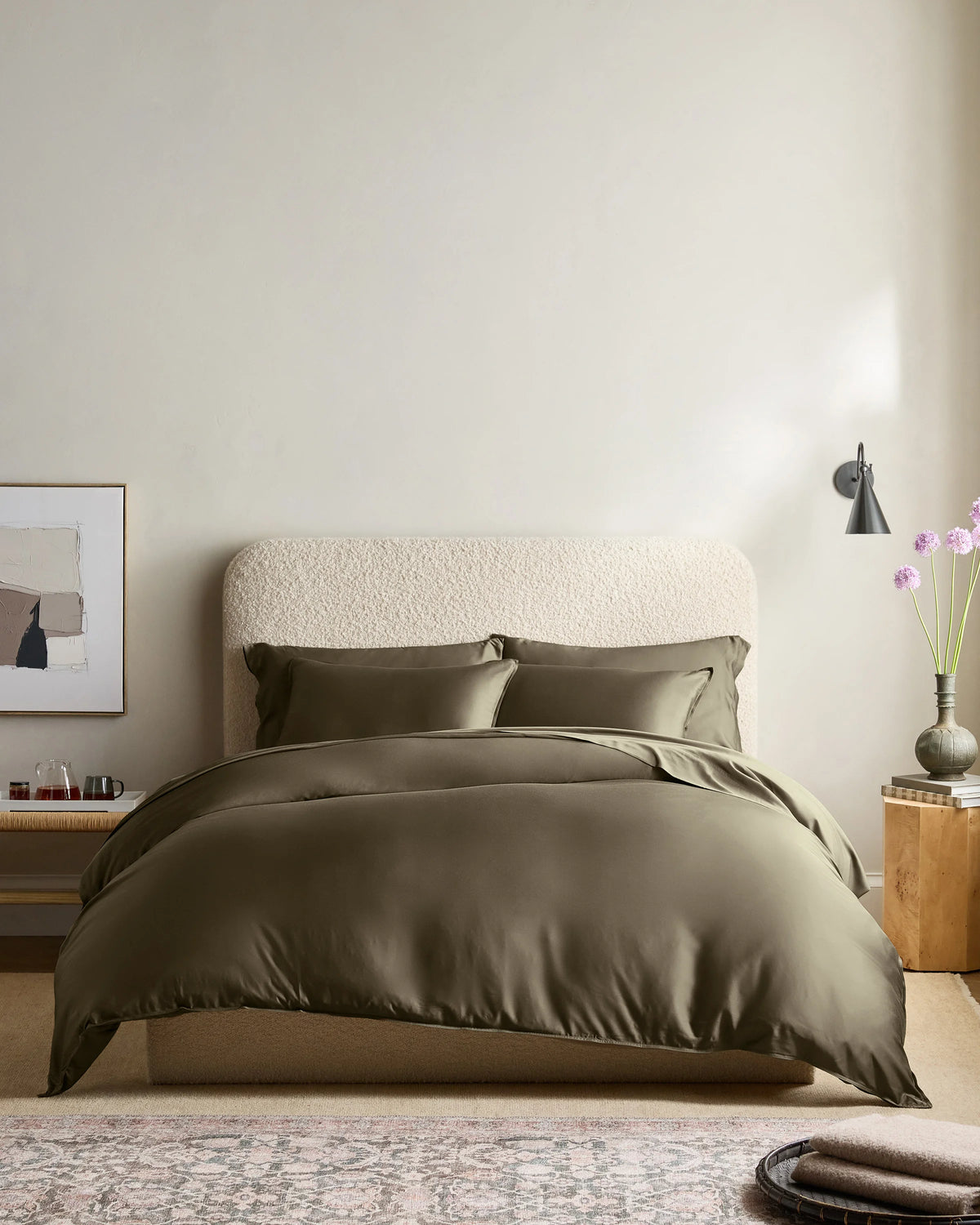 Bamboo Sham Set - Standard / White