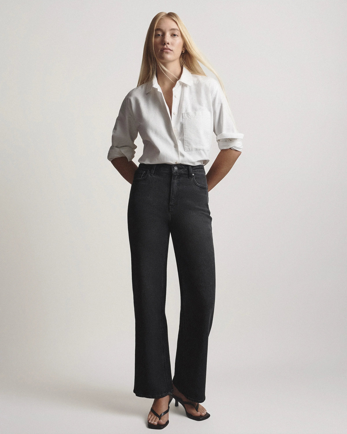 Organic Cotton Relaxed Oxford Shirt - XS / Opal Pink