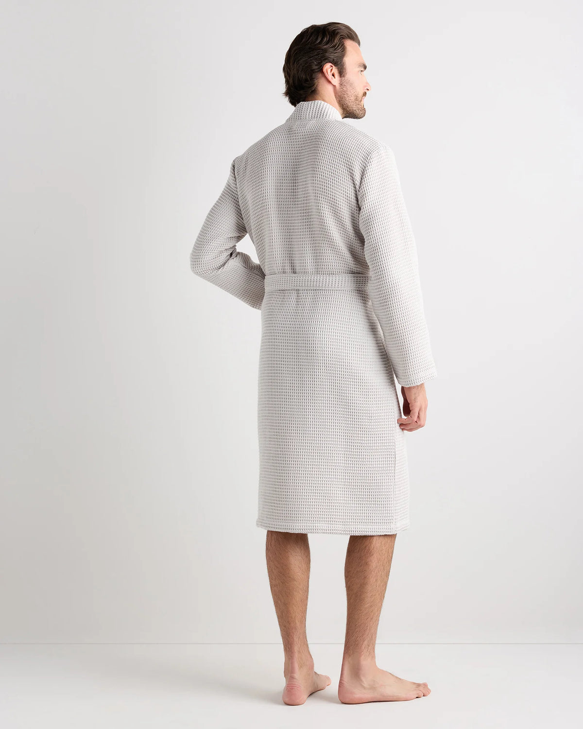 Organic Turkish Waffle Robe - XS / White