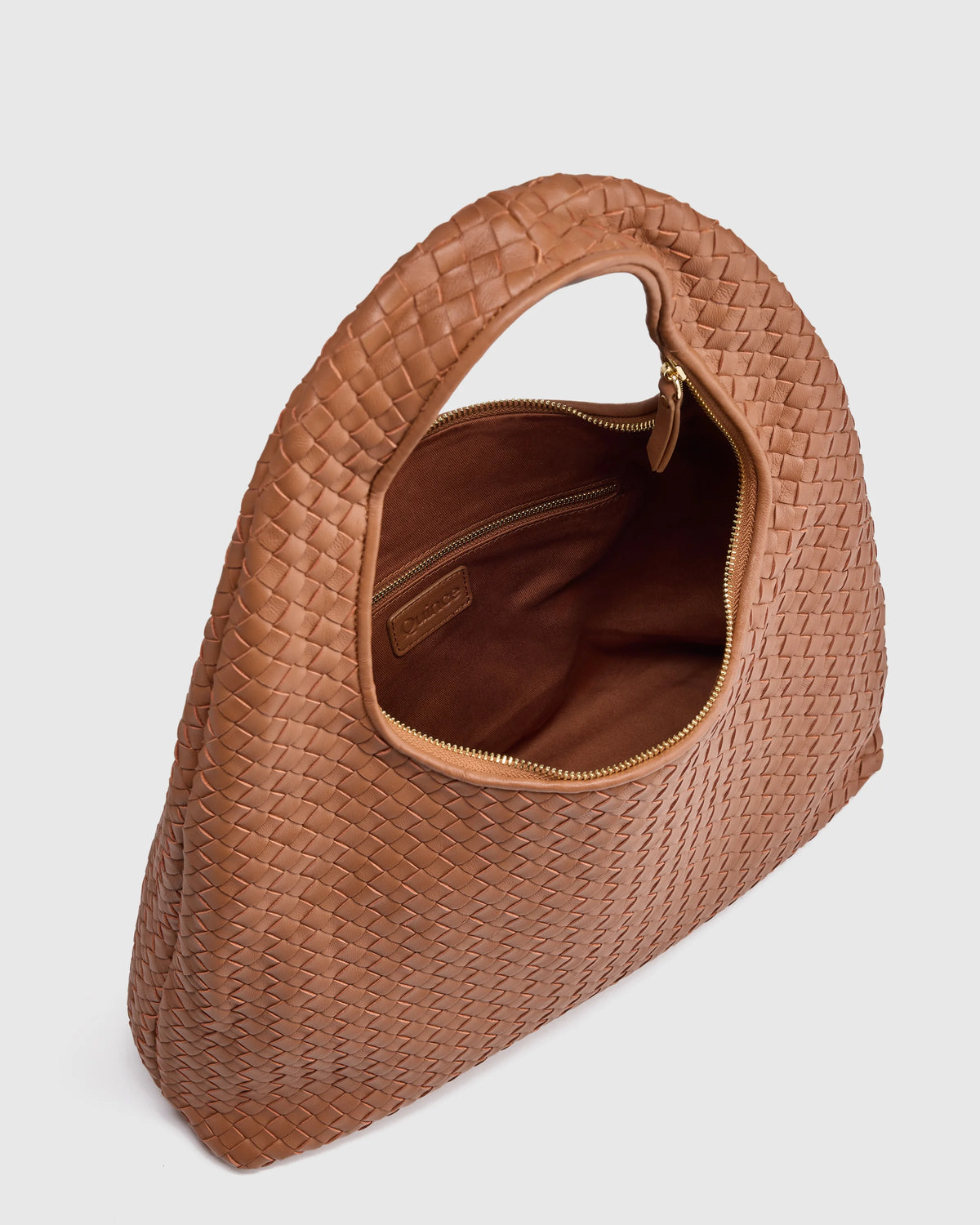 Elodie Handwoven Shoulder Bag - One Size / Black
