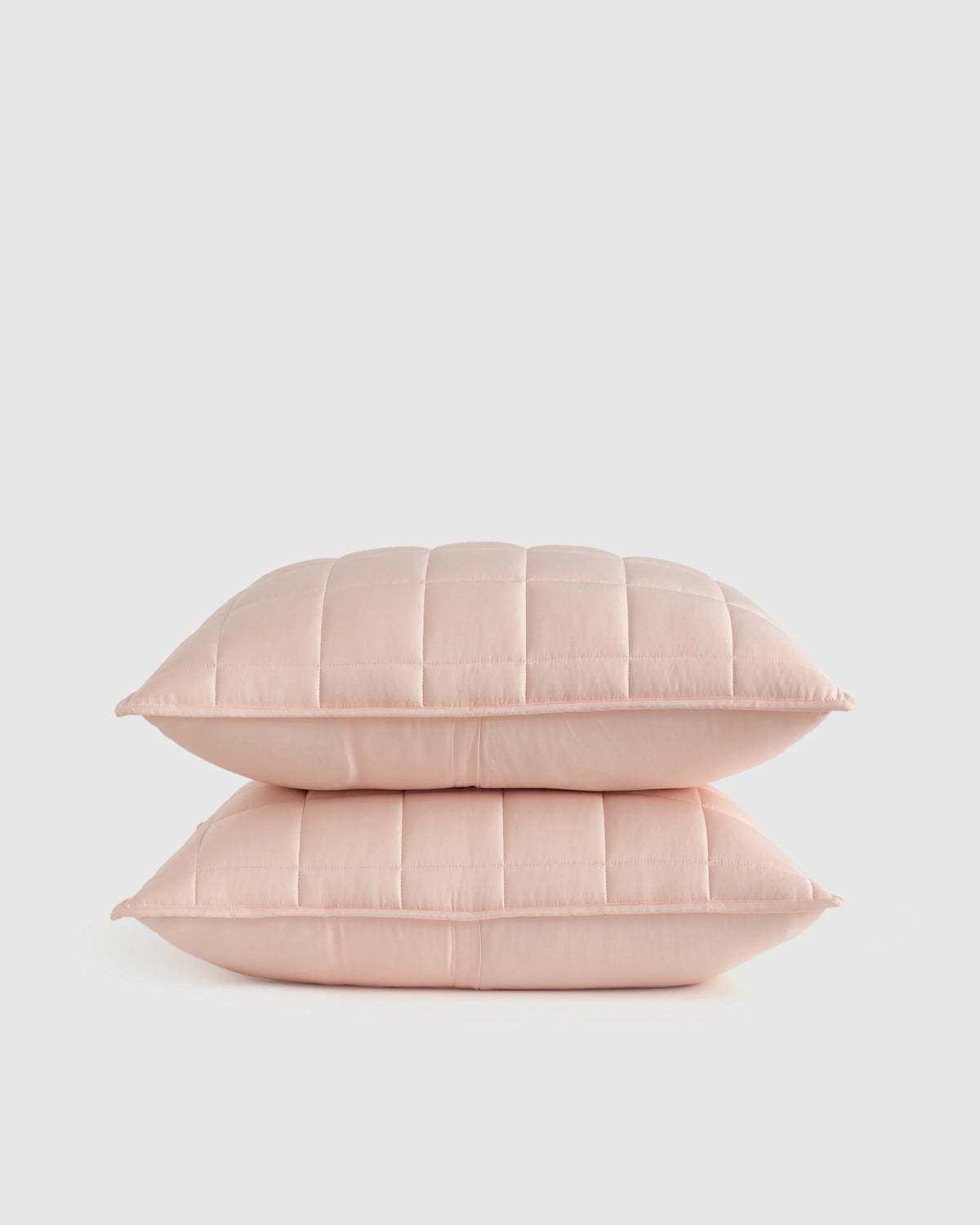 Bamboo Box Quilted Sham Set - Standard / Sage
