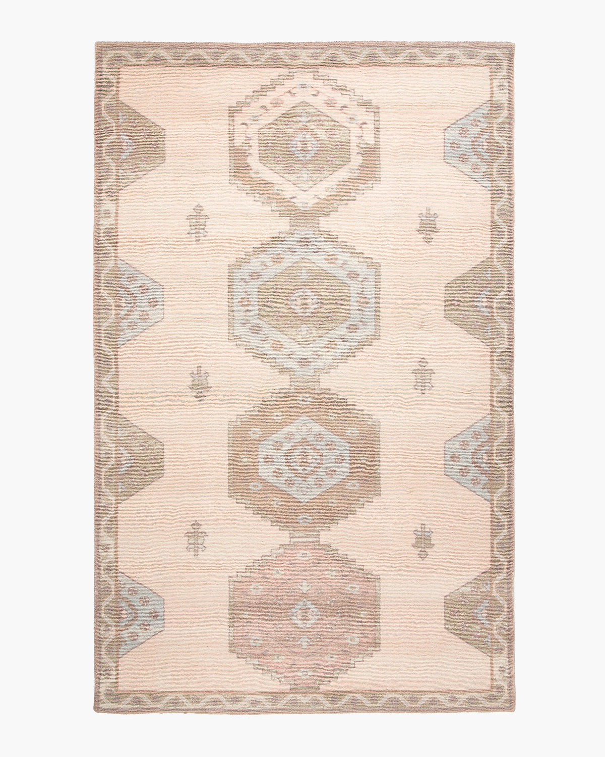 Ellery Tufted Wool Rug - 3' x 5' / Pink Multi
