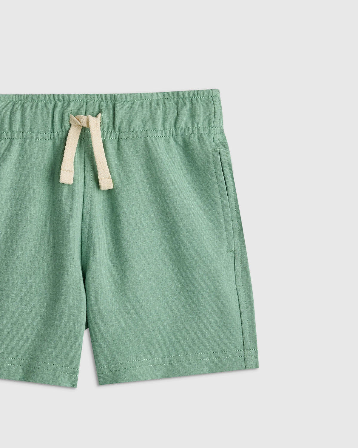 Organic Cotton French Terry Short - 2T / Heather Grey