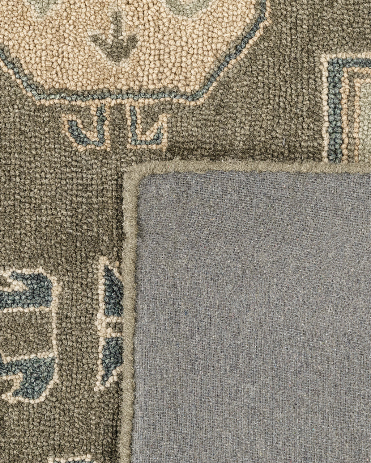 Callum Wool Rug - 3' x 5' / Green