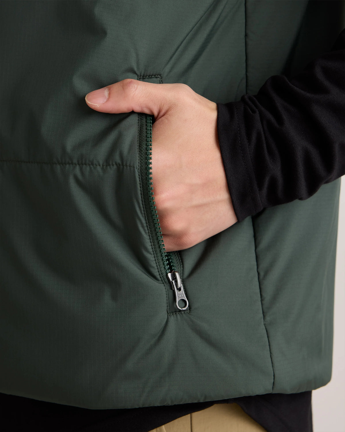 Hybrid Insulated Lightweight Vest - S / Verdant Pine