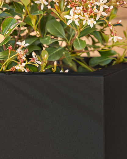 Block Series All Weather Square Planter by Veradek - One Size / Black
