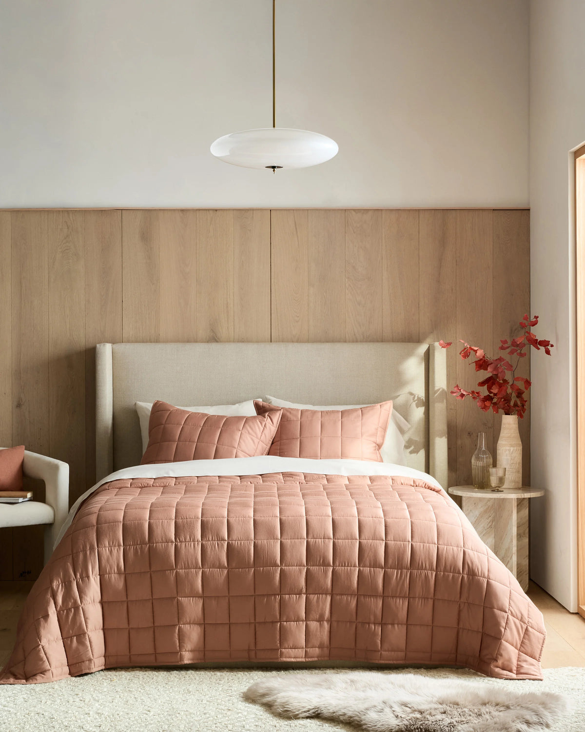 Bamboo Box Quilt Set - Twin / Sage