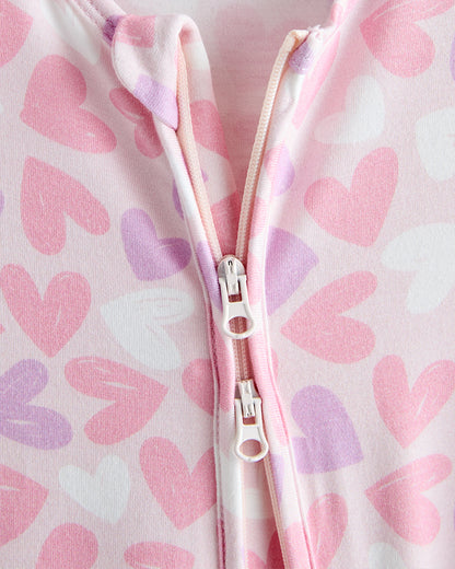 Bamboo One Piece Pajama - 2T / Wildflower Dreams