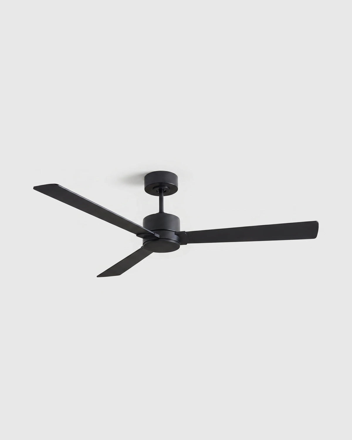 Minimalist Wood Blade Ceiling Fan - 44" / White