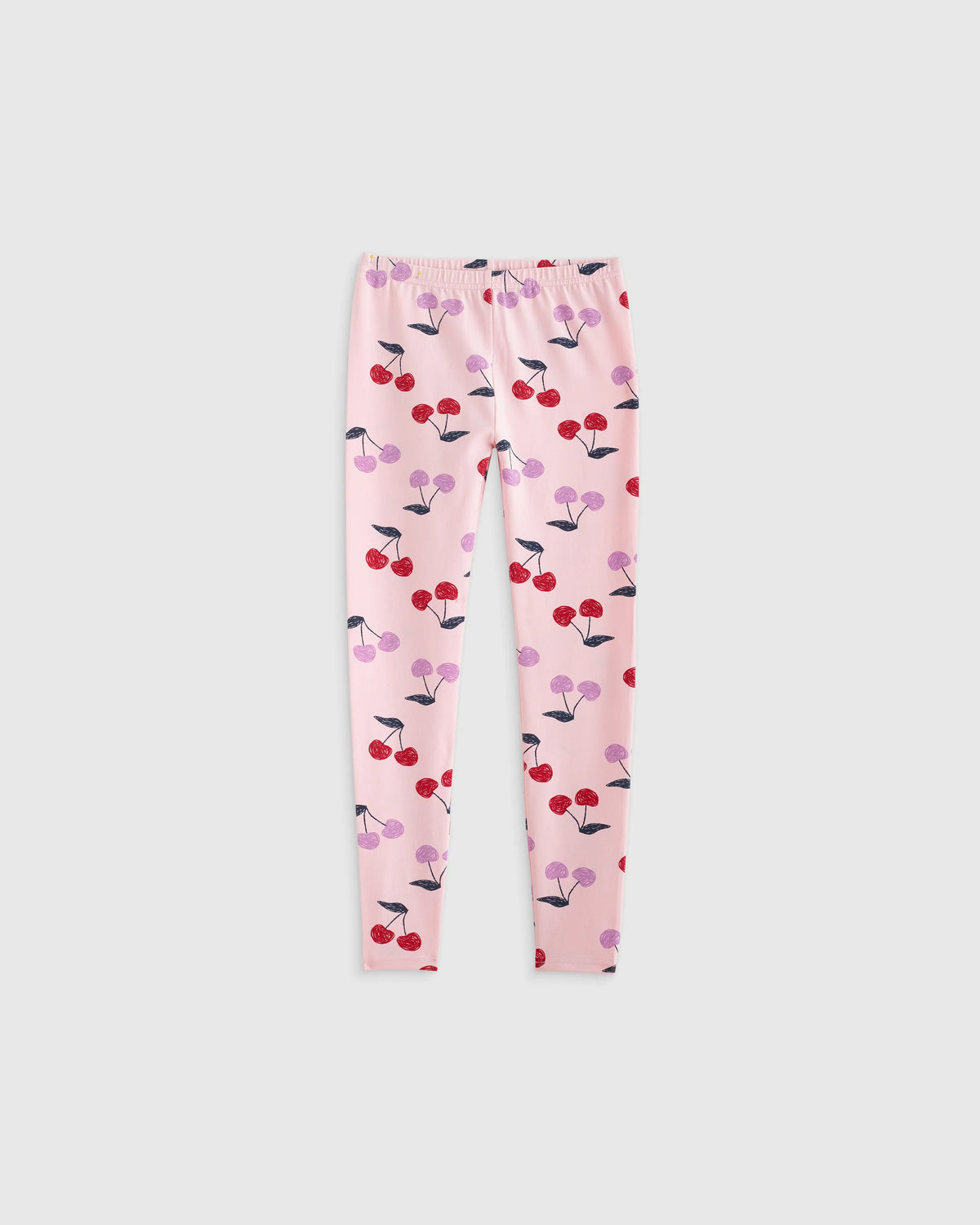 Organic Cotton Leggings 4-Pack - 12 / Poppy Floral/Lilac Unicorn
