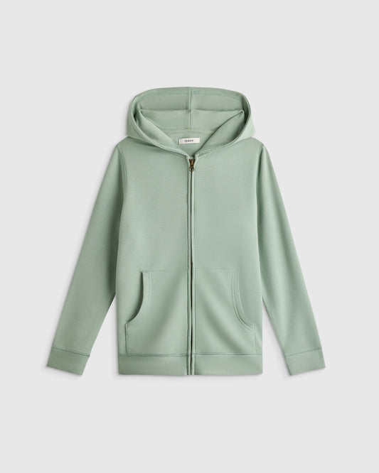 SuperSoft Fleece Zip Up Hoodie - 6 / Soft Sage