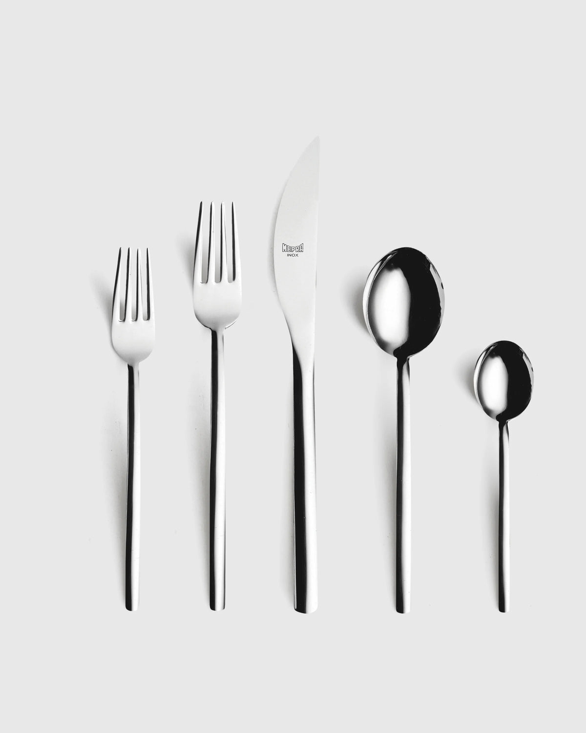 Due Flatware 20-Pc Set by Mepra - One Size / Polished Stainless Steel