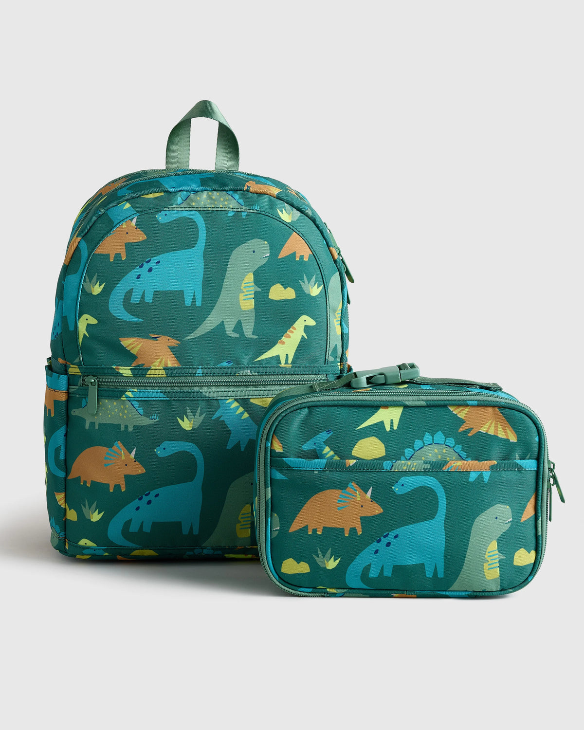 Recycled Double Pocket Backpack - One Size / Rainbow Clouds