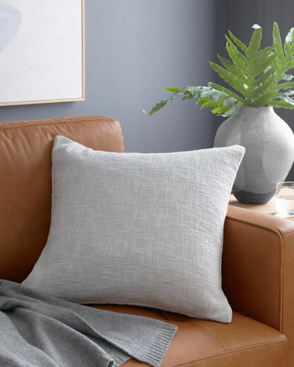 Cotton Slub Pillow Cover - 20x20 / Terracotta