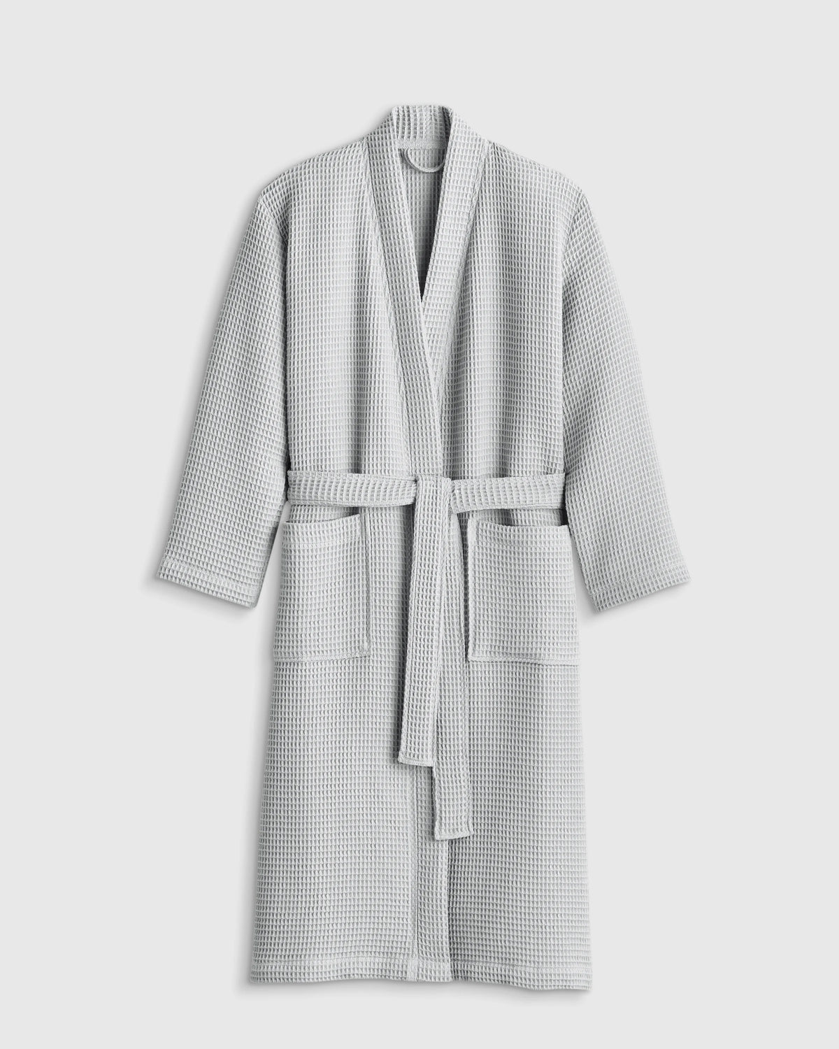 Organic Turkish Waffle Robe - XS / White