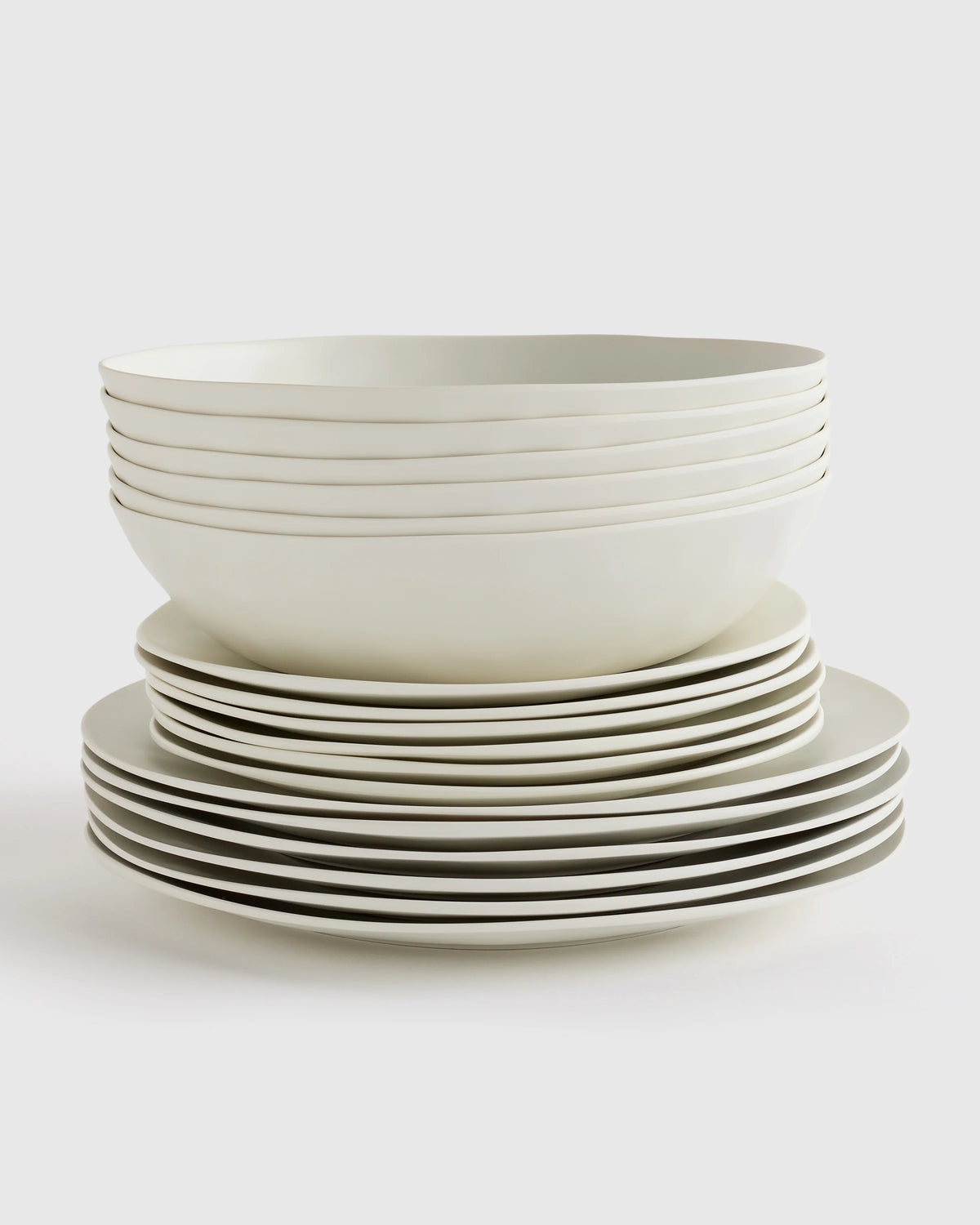 Outdoor Melamine 18pc Dinnerware Set - One Size / Mint Green