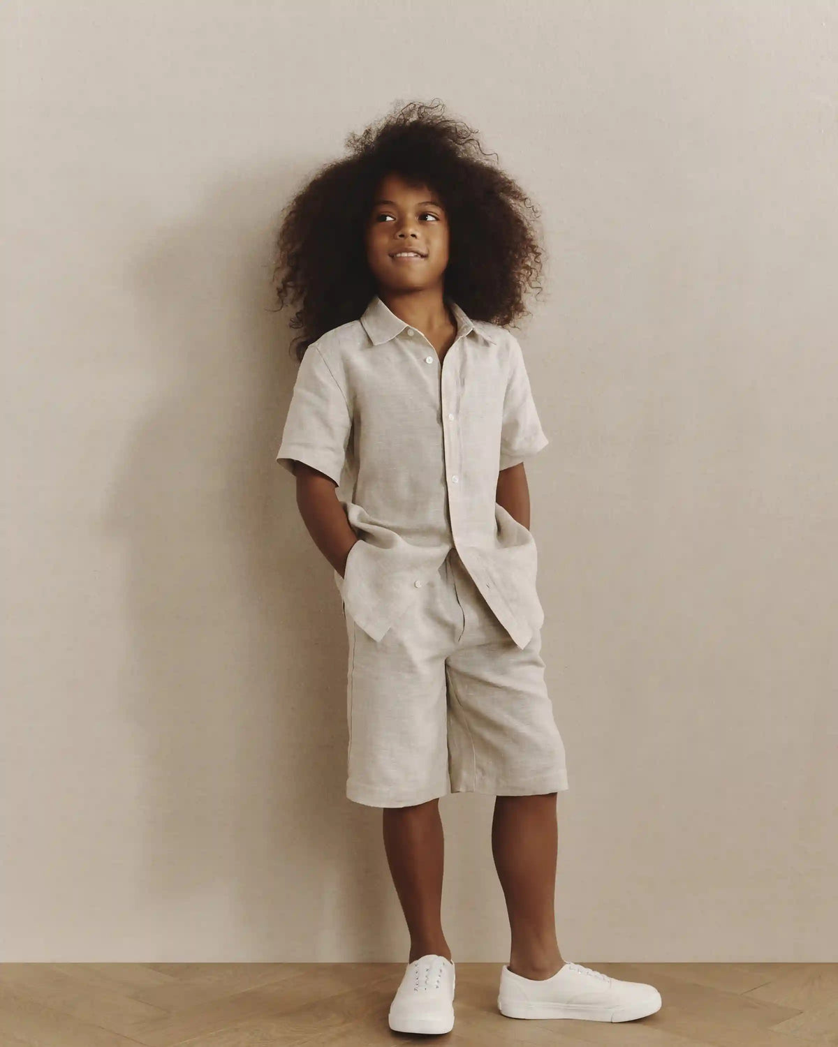 100% European Linen Short Sleeve Shirt