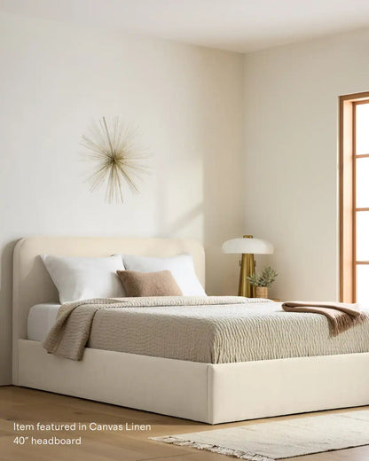 100% Linen Square Bed