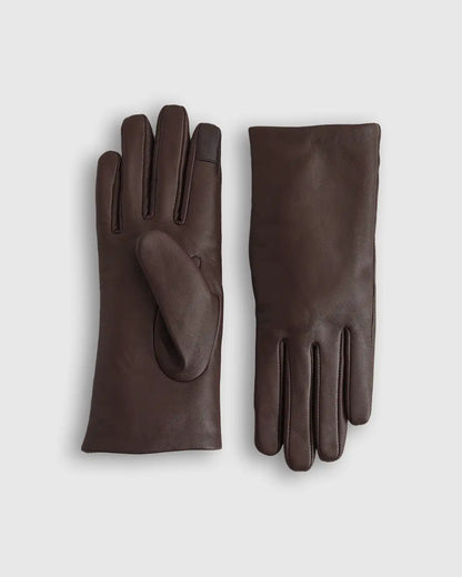 Cashmere Lined Leather Gloves