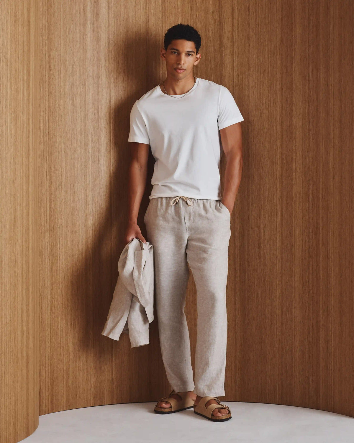 Cotton Modal Crew Neck Tee