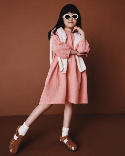 100% Organic Cotton Gauze Dress