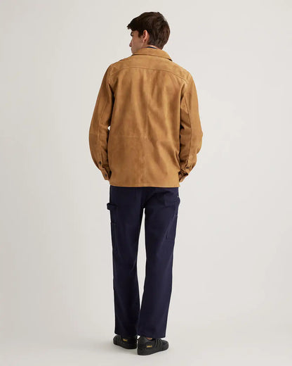 100% Suede Overshirt