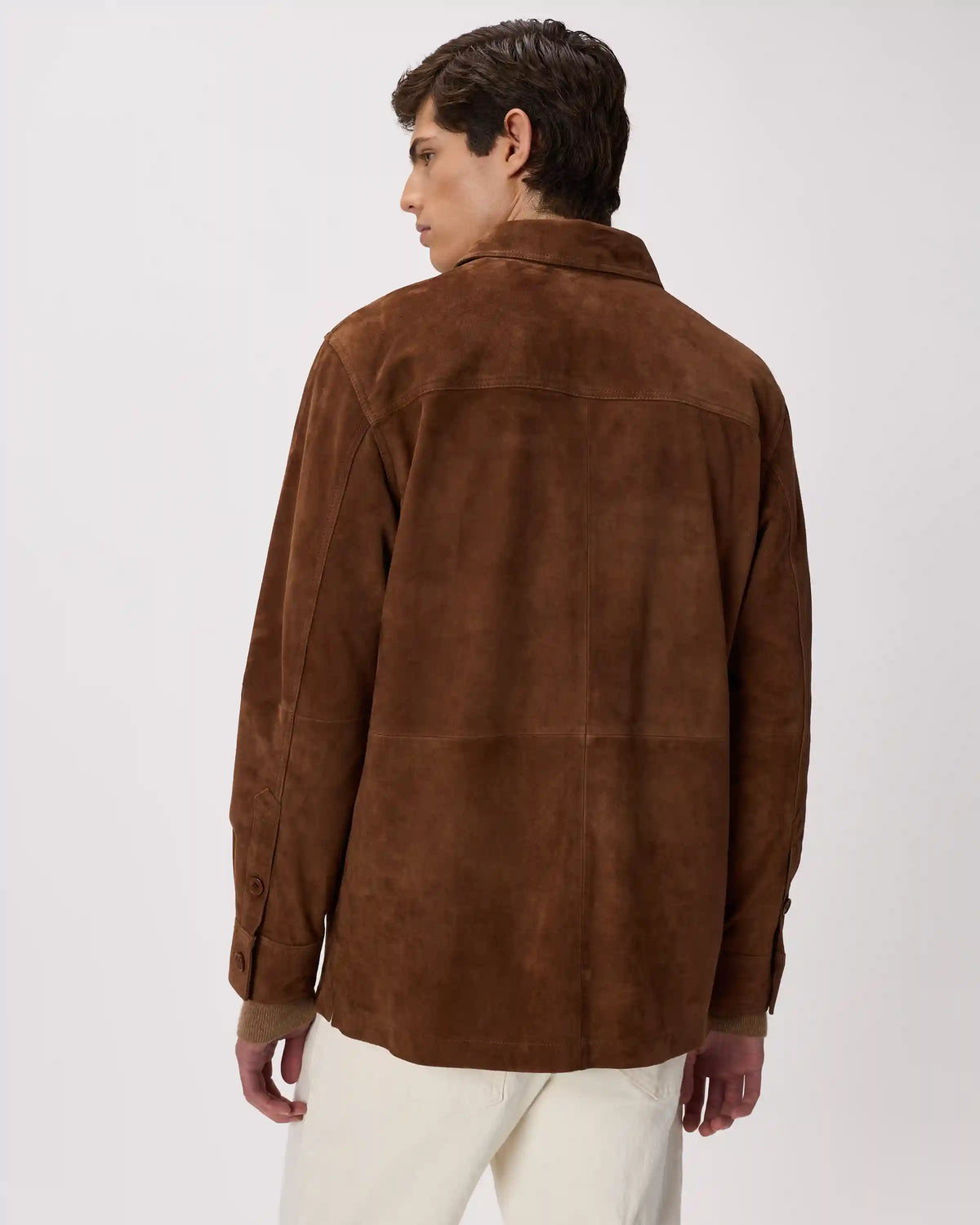 100% Suede Overshirt