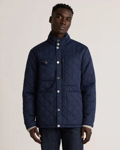 Featherless Quilted Utility Jacket