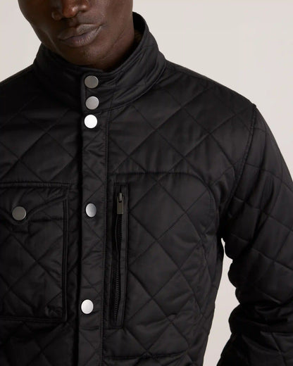 Featherless Quilted Utility Jacket