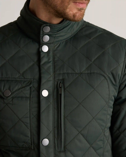 Featherless Quilted Utility Jacket
