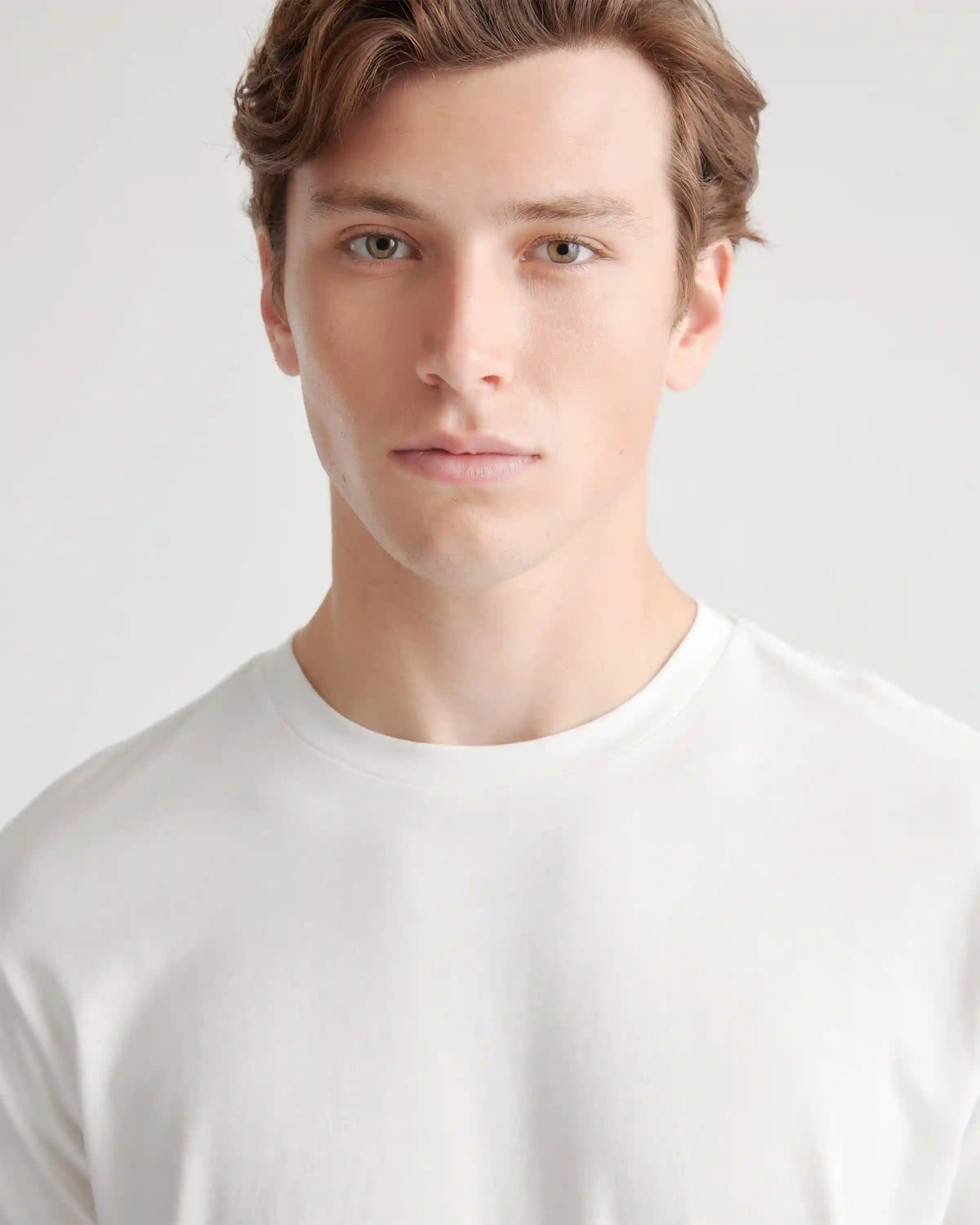 Cotton Modal Crew Neck Tee