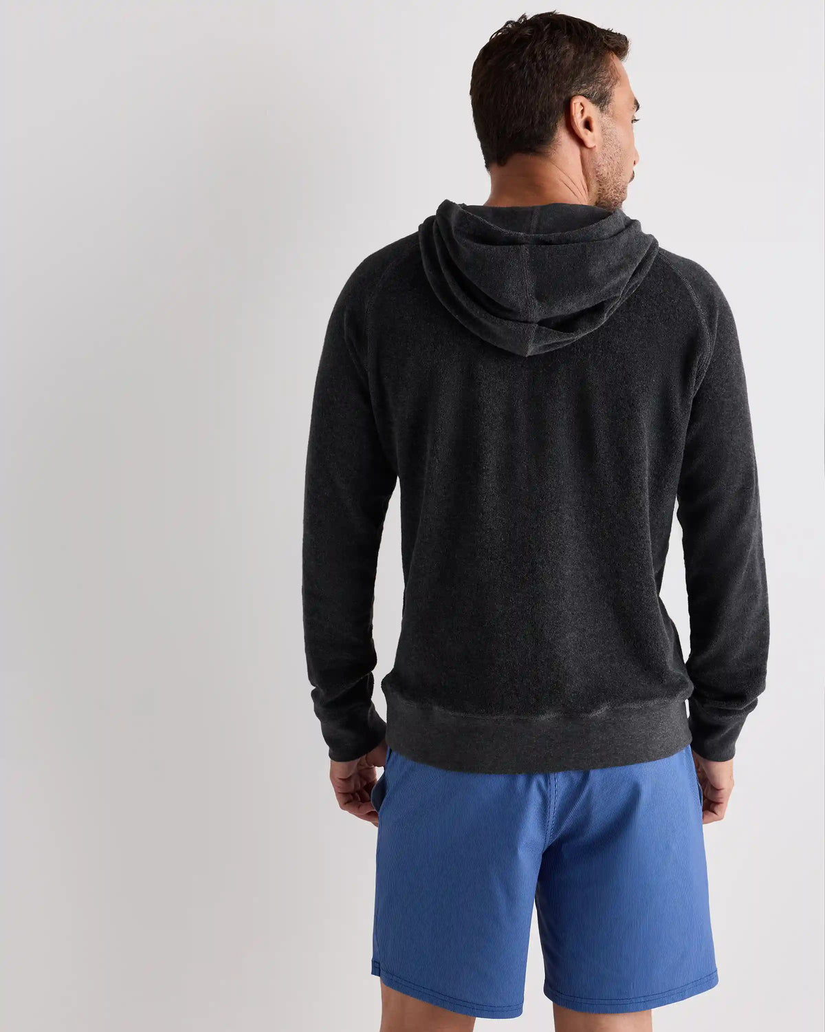 100% Organic Cotton Terry Towel Pullover Hoodie