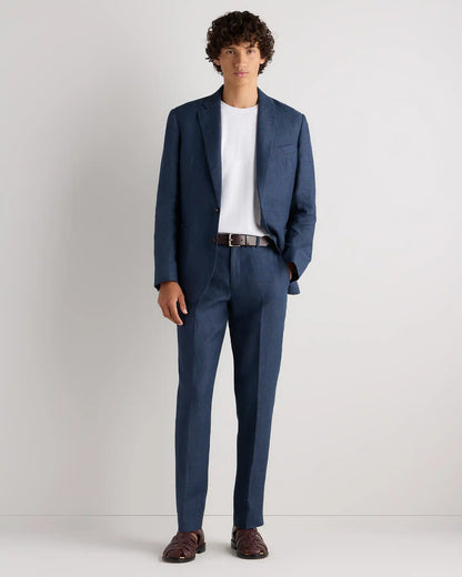 100% European Linen Tailored Dress Pants