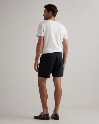 100% European Linen Trouser Shorts - 7"