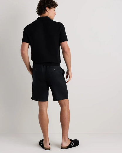 100% European Linen Shorts - 9"