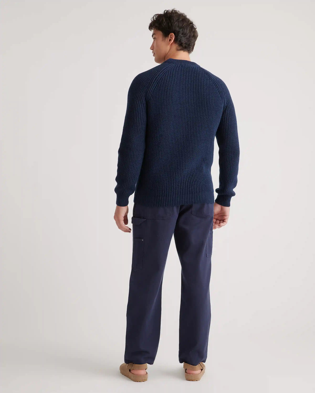 100% Organic Cotton Fisherman Crew Sweater