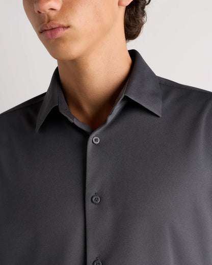 Commuter Stretch Pique Long Sleeve Button Down